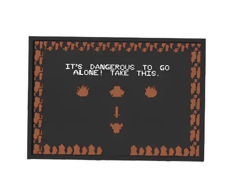 It’s Dangerous To Go Alone! Take This. - JMDimensions